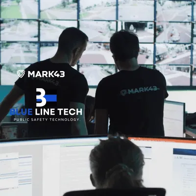 Dispatch center staff working with Mark43