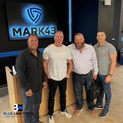 Blue Line Tech partners at a Mark43 event